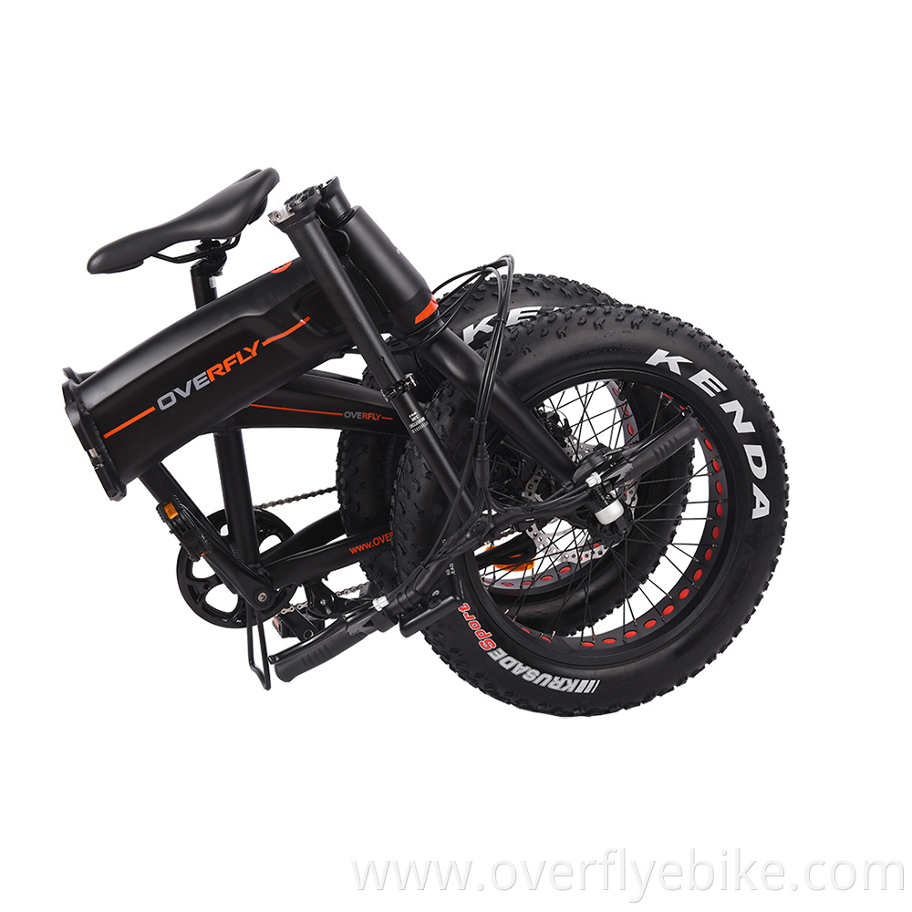 Snow bike foldable 